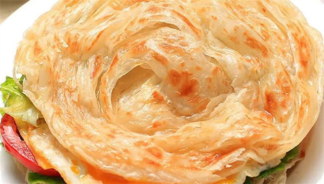 Automatic Flaky Layered Roti Canai Pakistani Flatbread Chapati Making ...