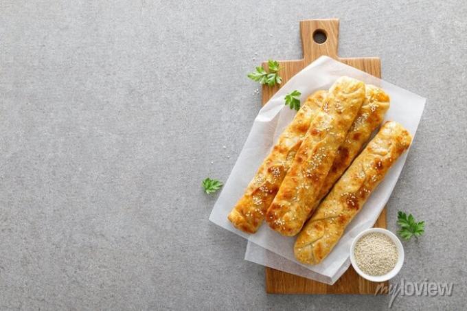 Rollini Filled Roll Ups Food Production Lines Rollini Strudel Chinese Meat Pie ...